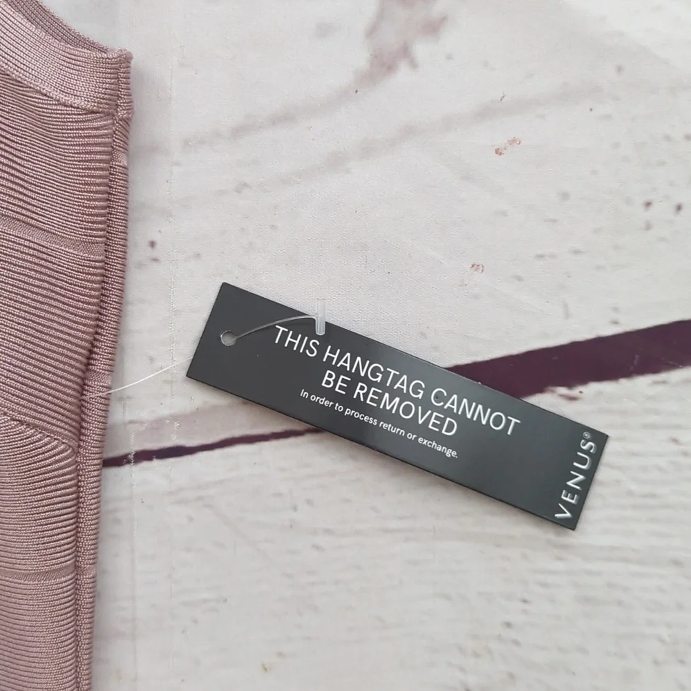 Venus Dress, bandage bodycon, Fringe Flapper, slimming, women's 22, NWT - Picture 11 of 12